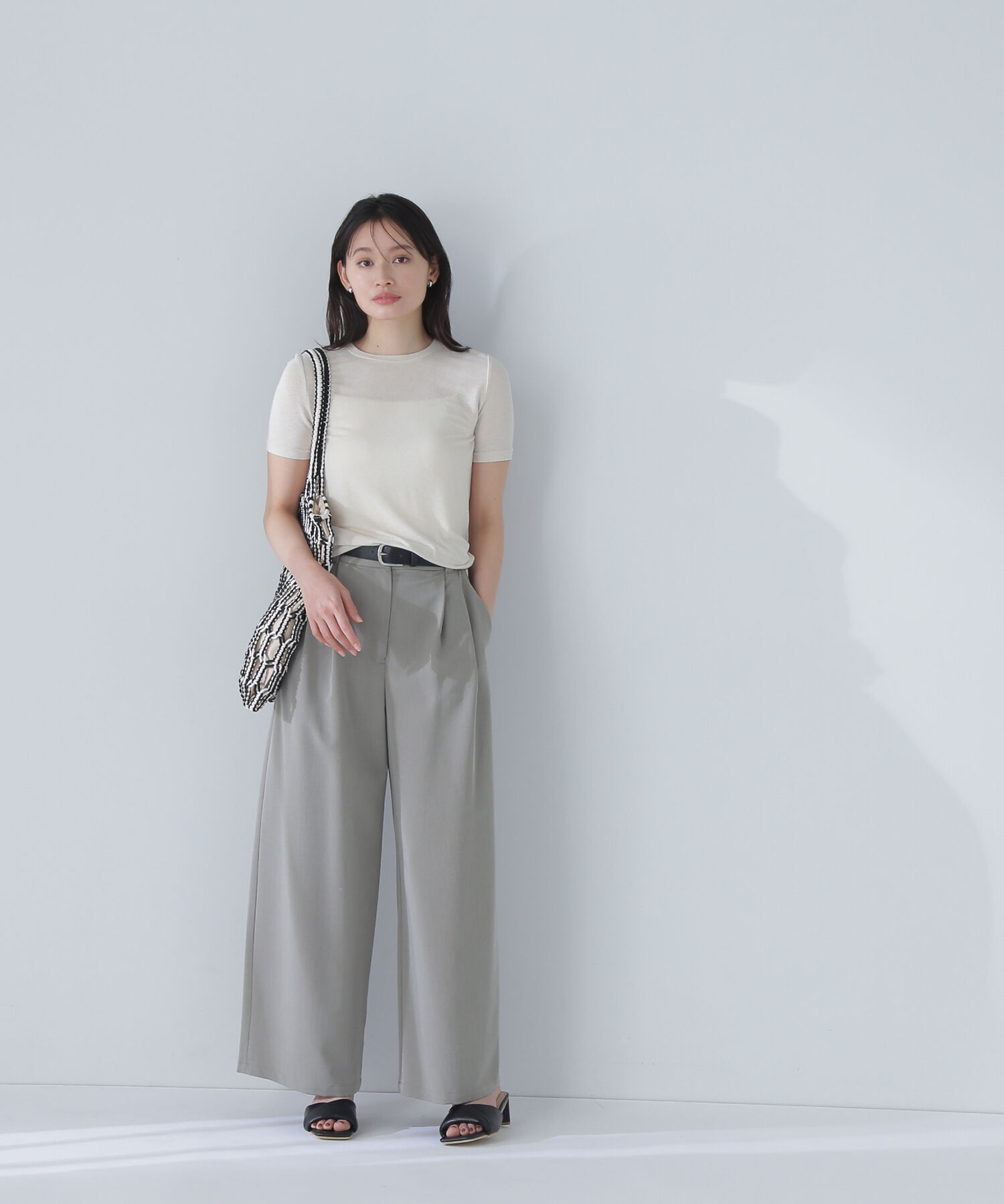  「シアーストレッチTシャツ」|Tシャツ・カットソー|