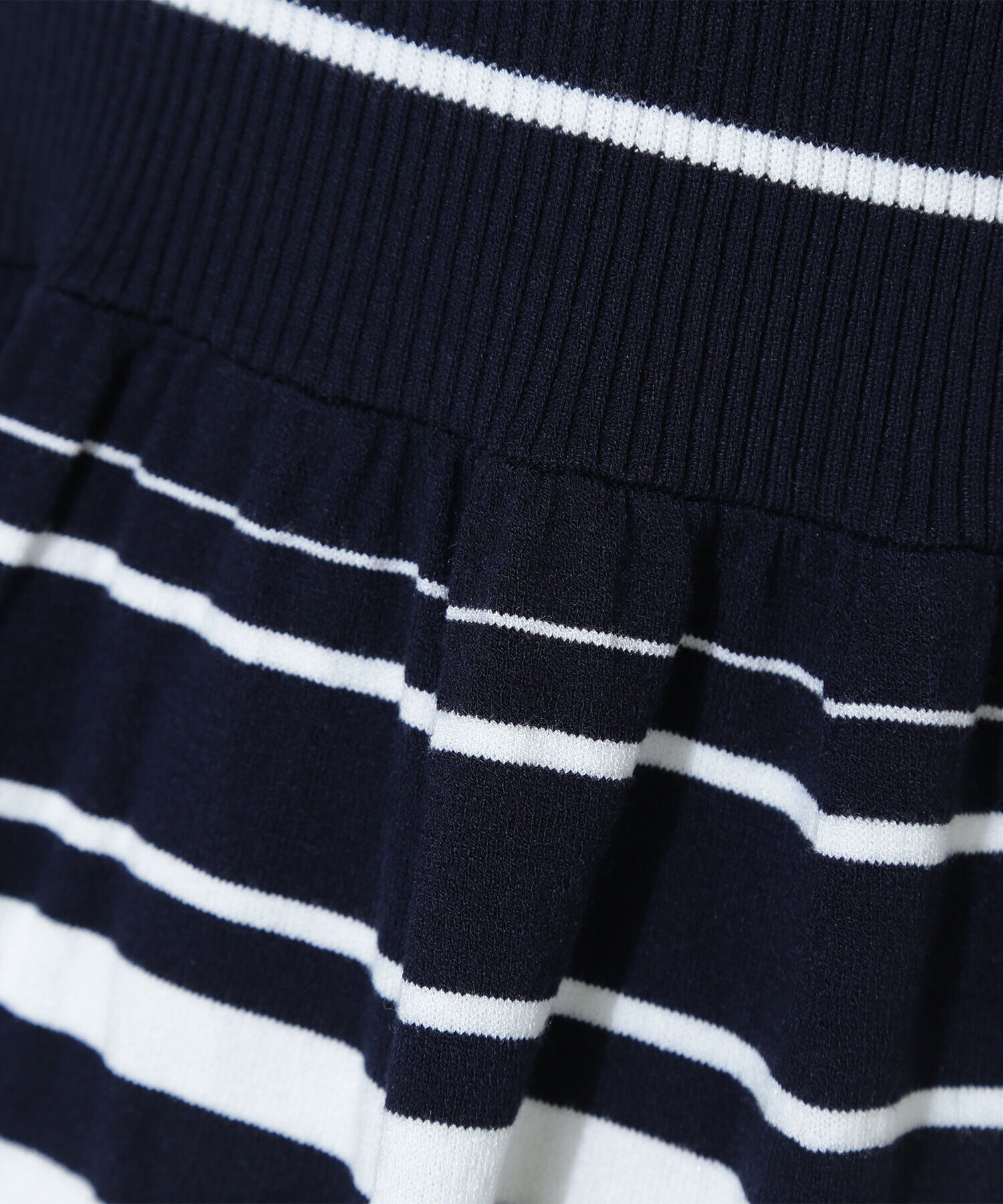  「アンサンブルボーダーニットワンピース」|ワンピース|