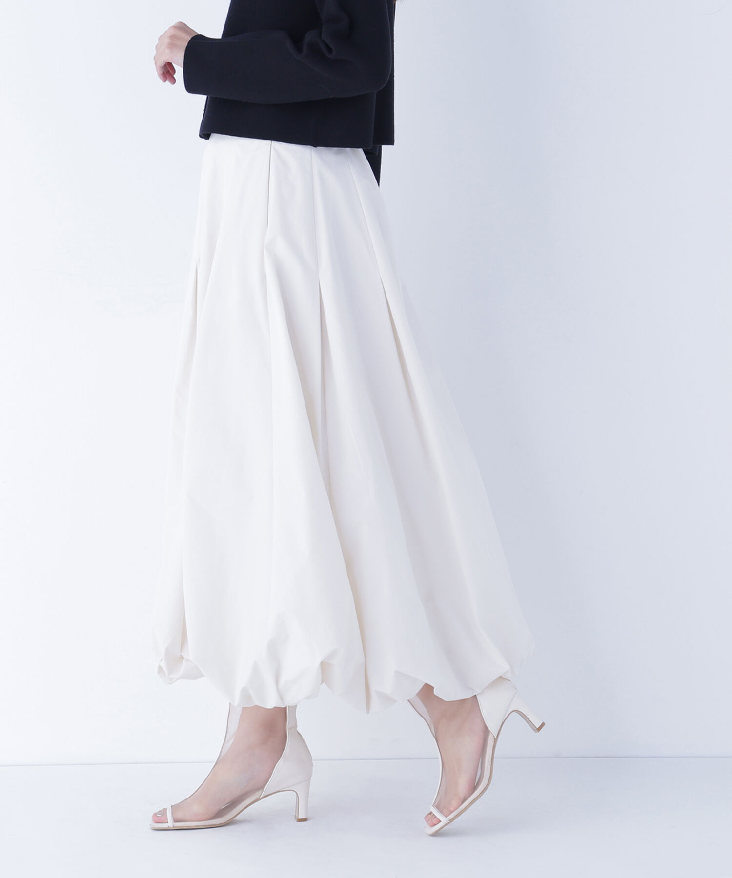  「タックバルーンスカート」|スカート|