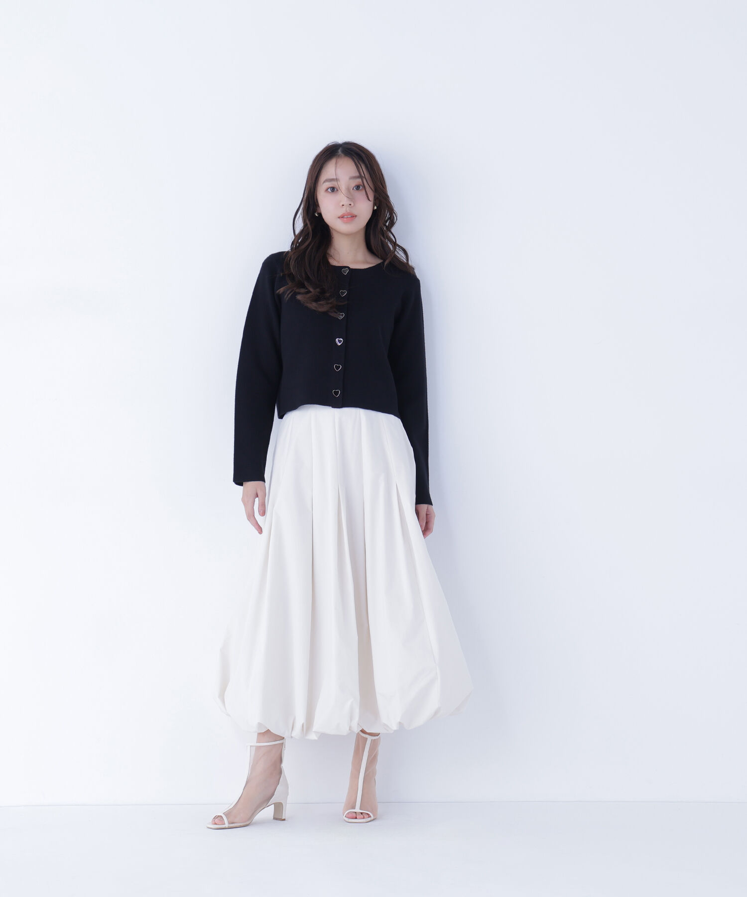  「タックバルーンスカート」|スカート|