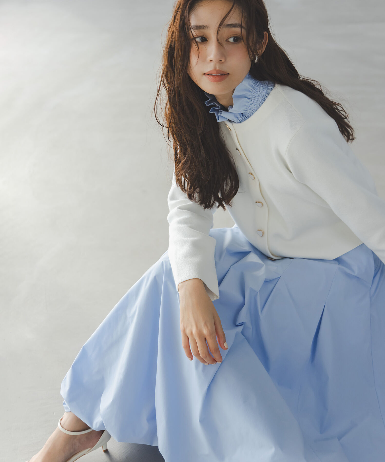  「タックバルーンスカート」|スカート|