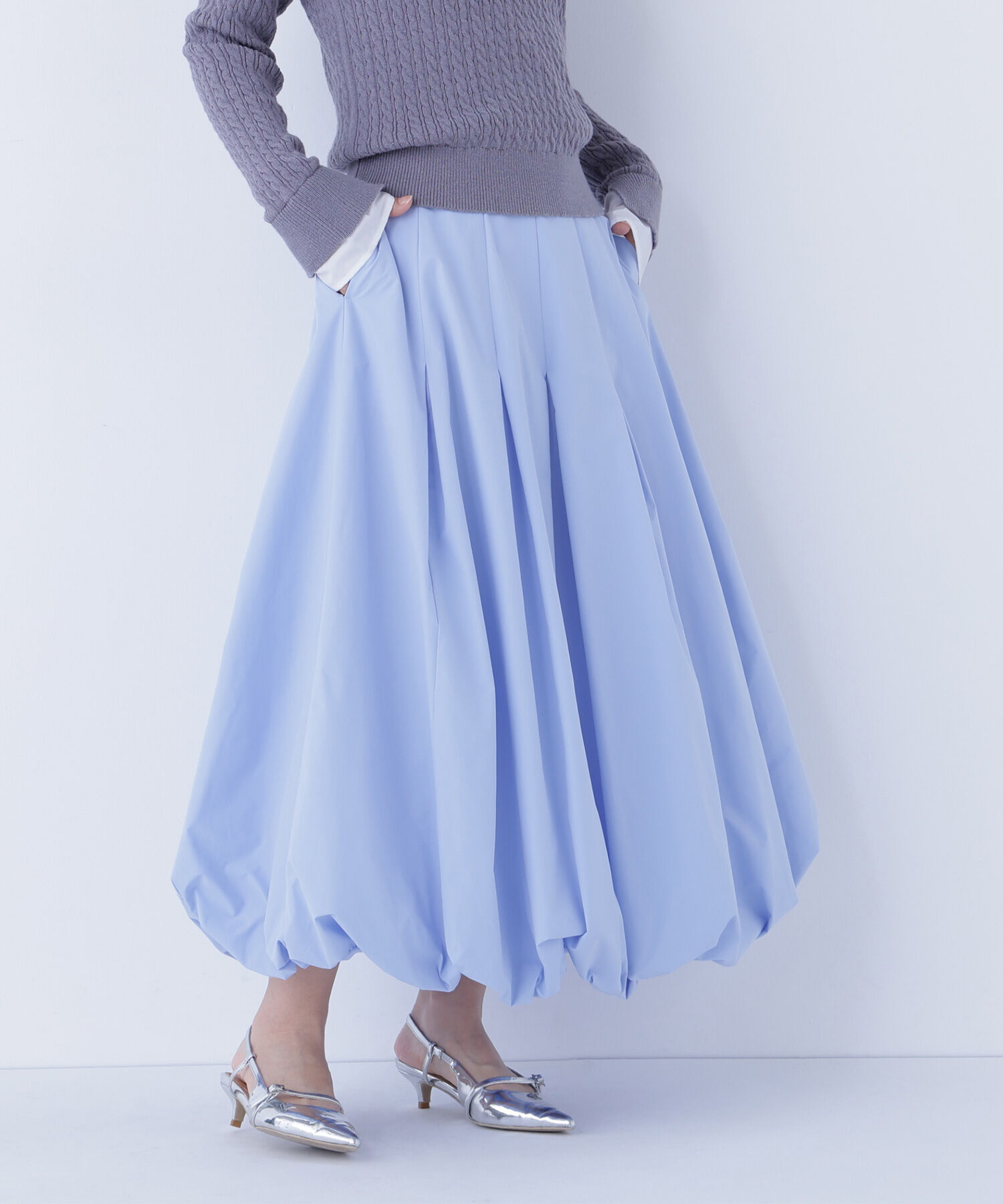  「タックバルーンスカート」|スカート|