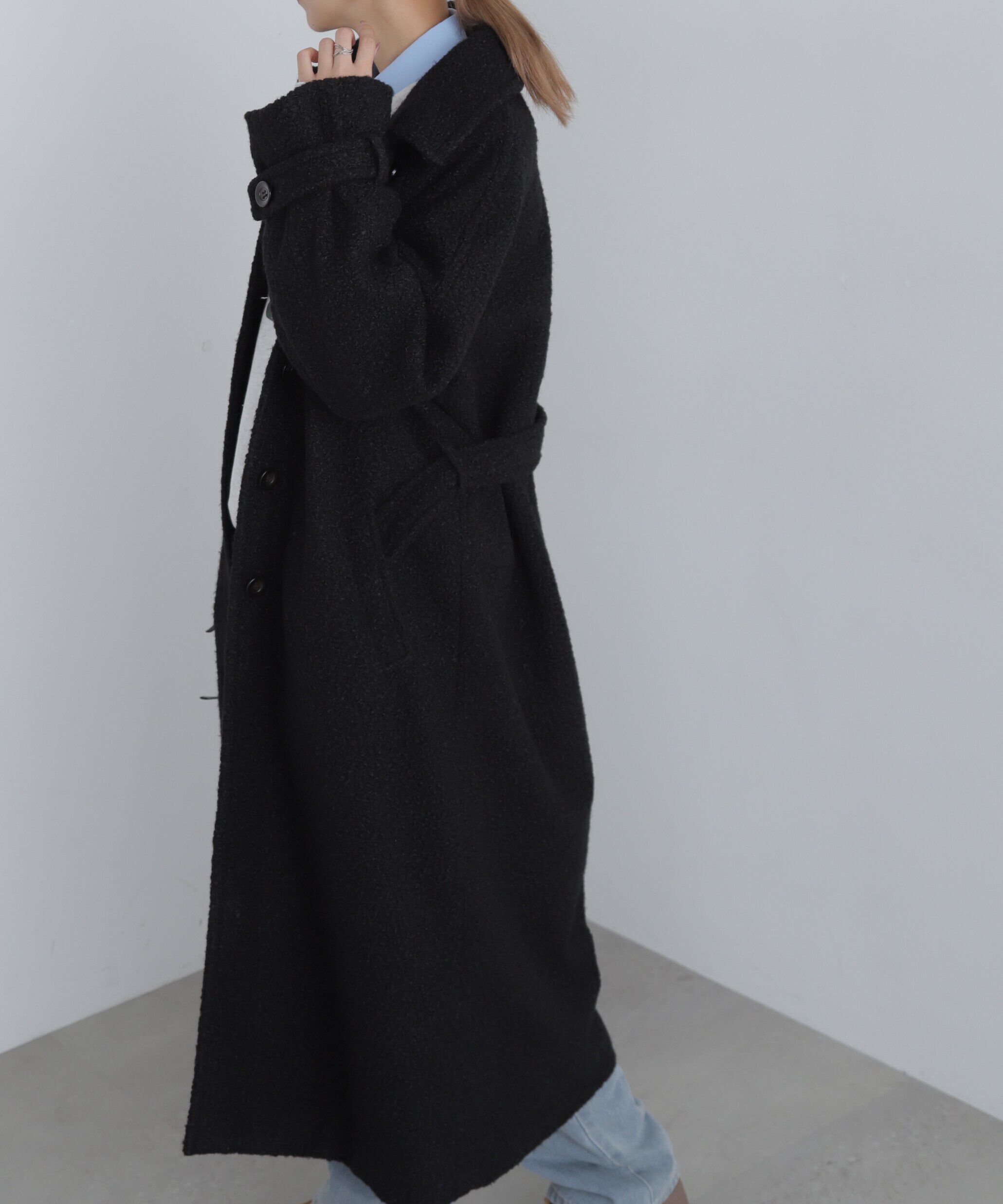  「2wayブークレステンカラーロングコート」|その他|