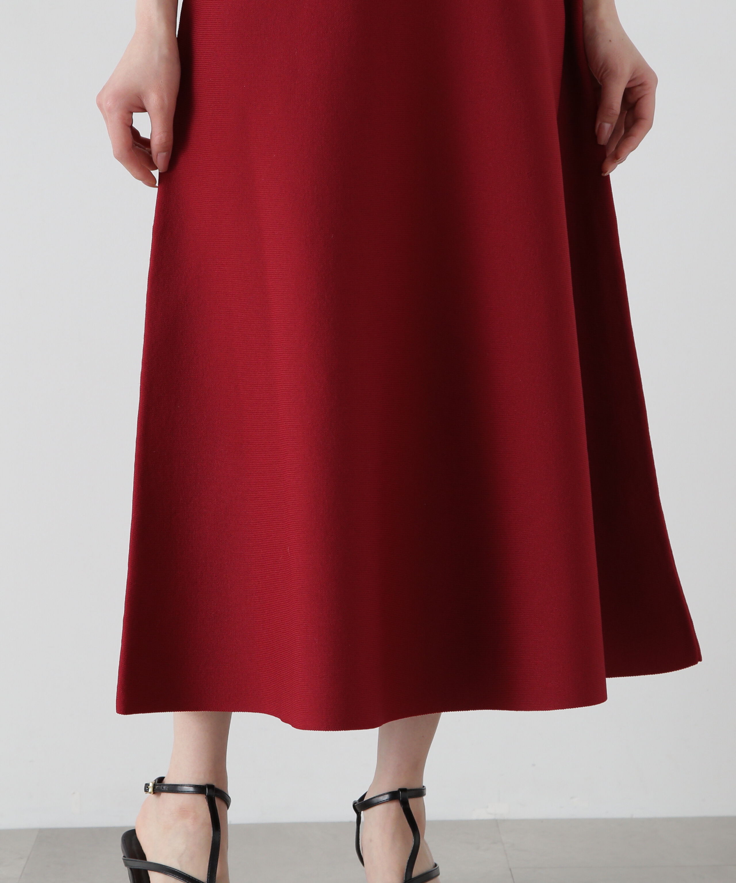 PROPORTION BODY DRESSING「ボーダー編みニットワンピース」|ワンピース|