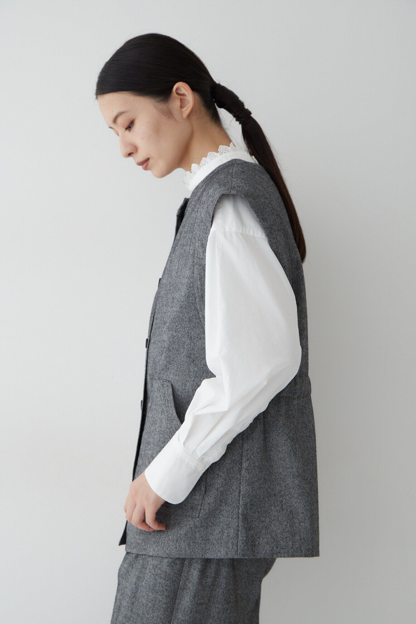  「 ◆≪arrive 5e≫レイヤードジレ」|シャツ・ブラウス|