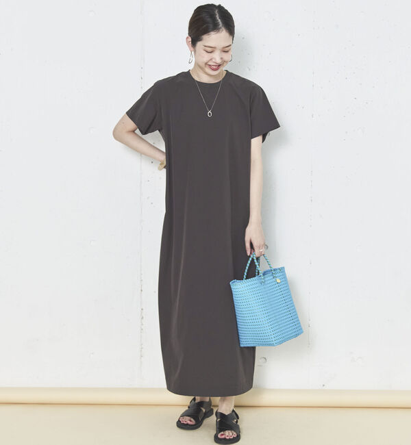 Doux archives「ＵＶ・接触冷感ウォッシャブルマキシワンピース」|ワンピース|