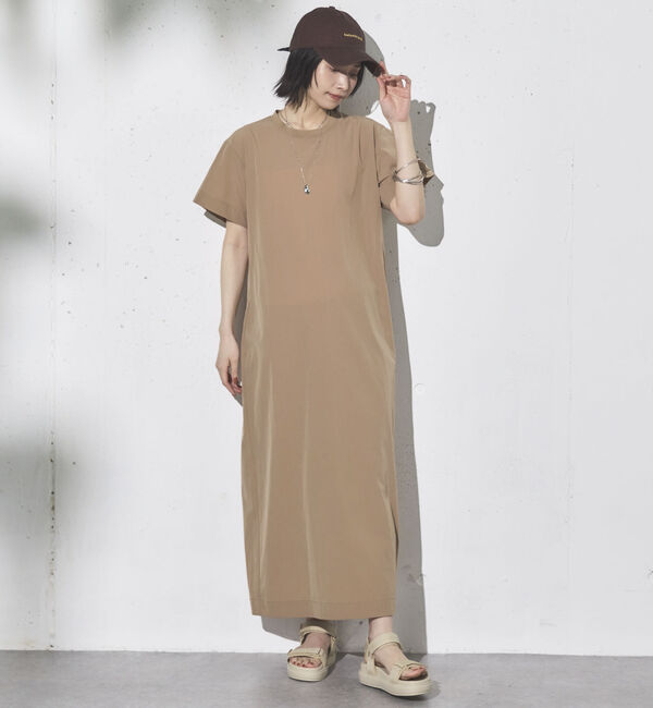 Doux archives「ＵＶ・接触冷感ウォッシャブルマキシワンピース」|ワンピース|BEIGE