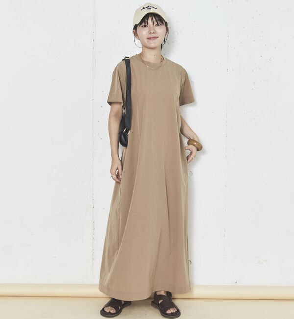 Doux archives「ＵＶ・接触冷感ウォッシャブルマキシワンピース」|ワンピース|