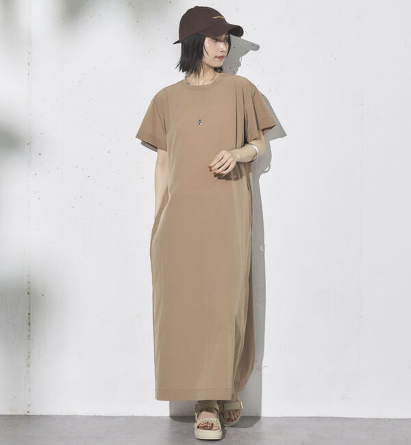 Doux archives「ＵＶ・接触冷感ウォッシャブルマキシワンピース」|ワンピース|