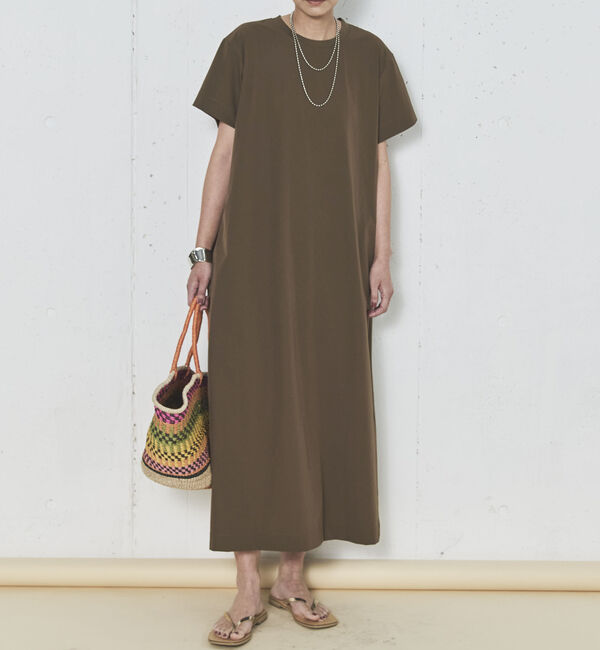 Doux archives「ＵＶ・接触冷感ウォッシャブルマキシワンピース」|ワンピース|