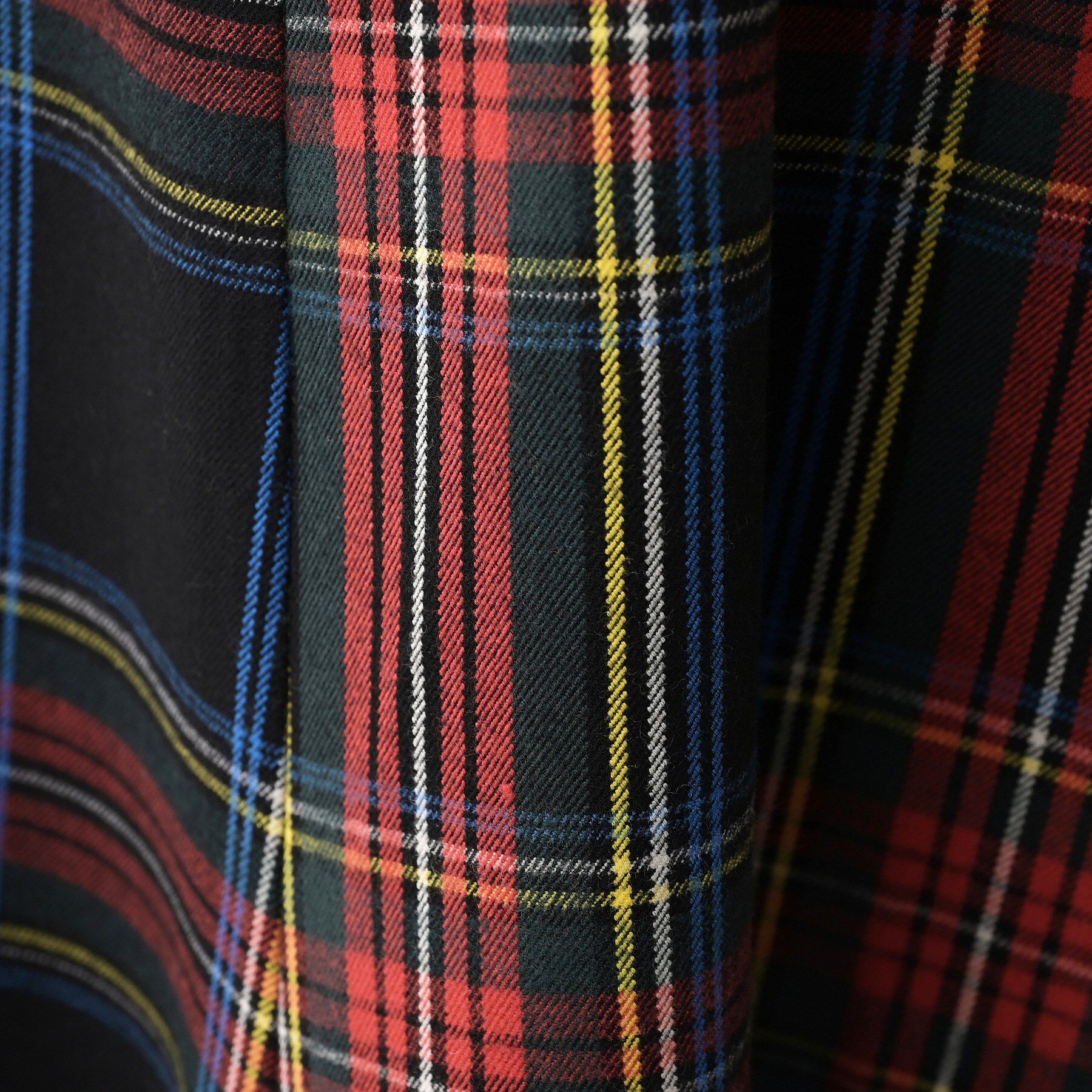 Dessin「【洗える】チェック柄起毛フレアスカート」|スカート|