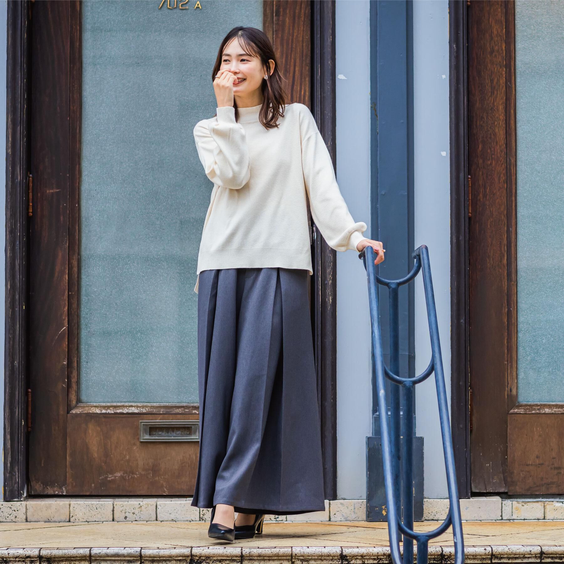 ITS&rsquo;DEMO「【手洗い可／8色展開】カラフルハイネックニット」|ニット・セーター|