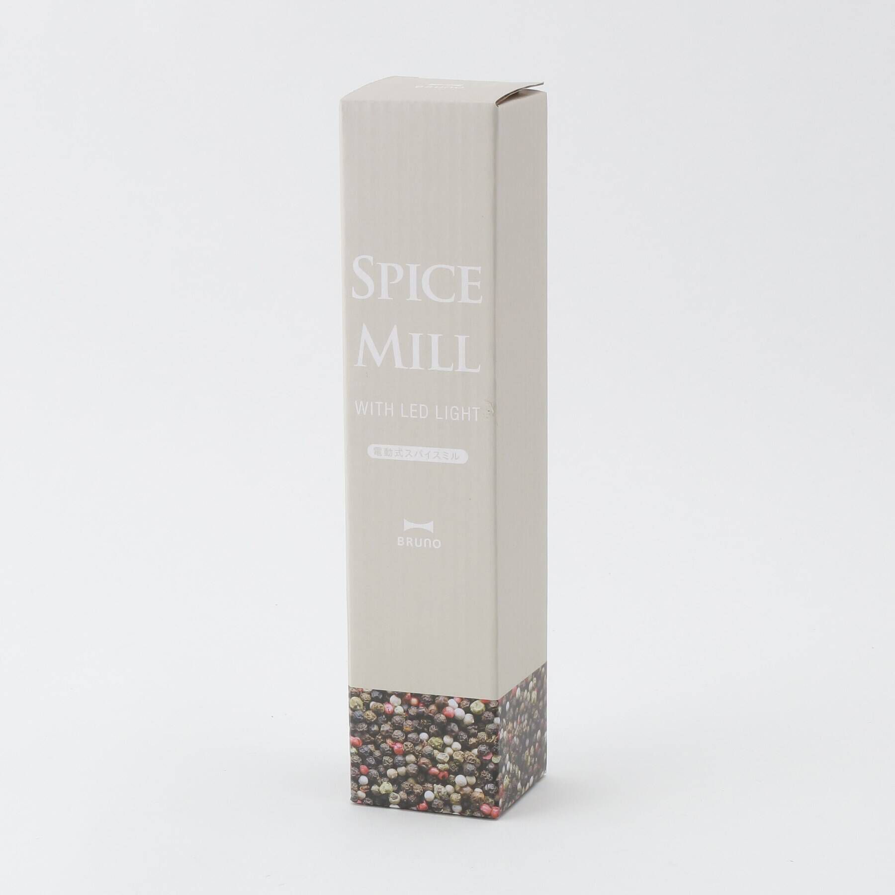 212 KITCHEN STORE「LEDライト付スパイスミル WH ＜BRUNO ブルーノ＞」|食器・キッチングッズ|