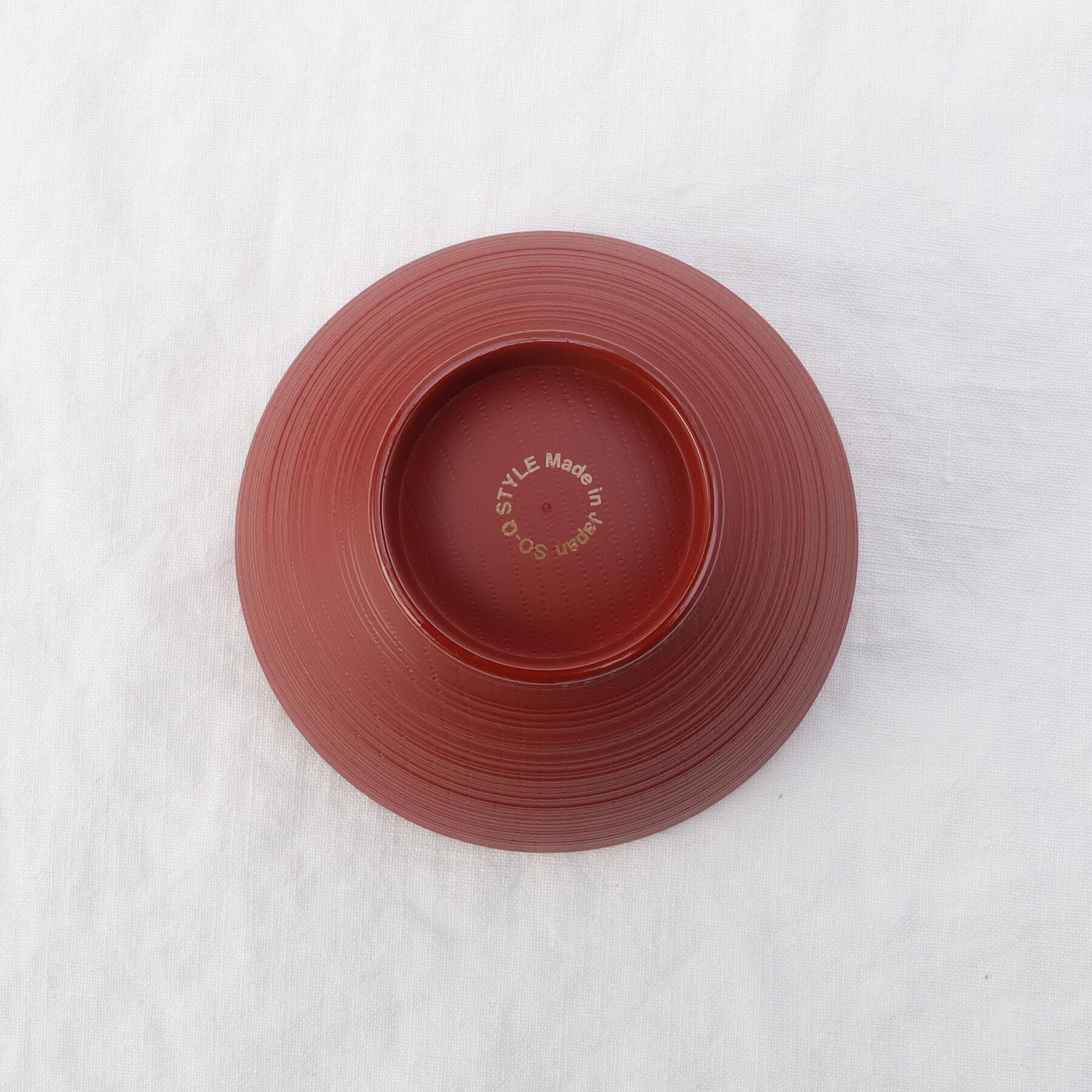 212 KITCHEN STORE「汁椀 刷毛筋 赤内木目」|食器・キッチングッズ|