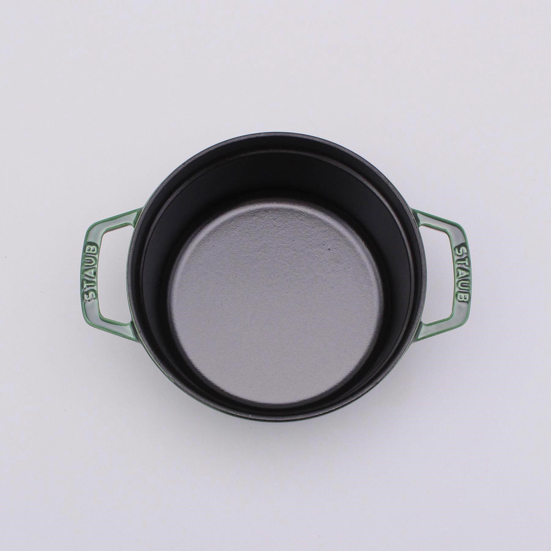 212 KITCHEN STORE「ピコ・ココット ラウンド 20cm バジルグリーン ＜staub ストウブ＞」|食器・キッチングッズ|