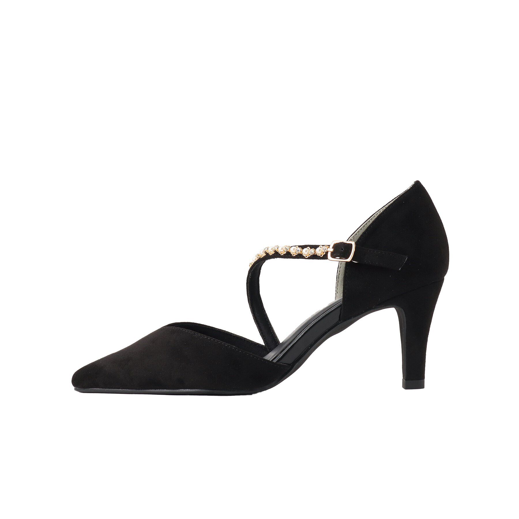 ESPERANZA「斜めストラップパンプス 結婚式二次会 パーティー 24SS」|パンプス|