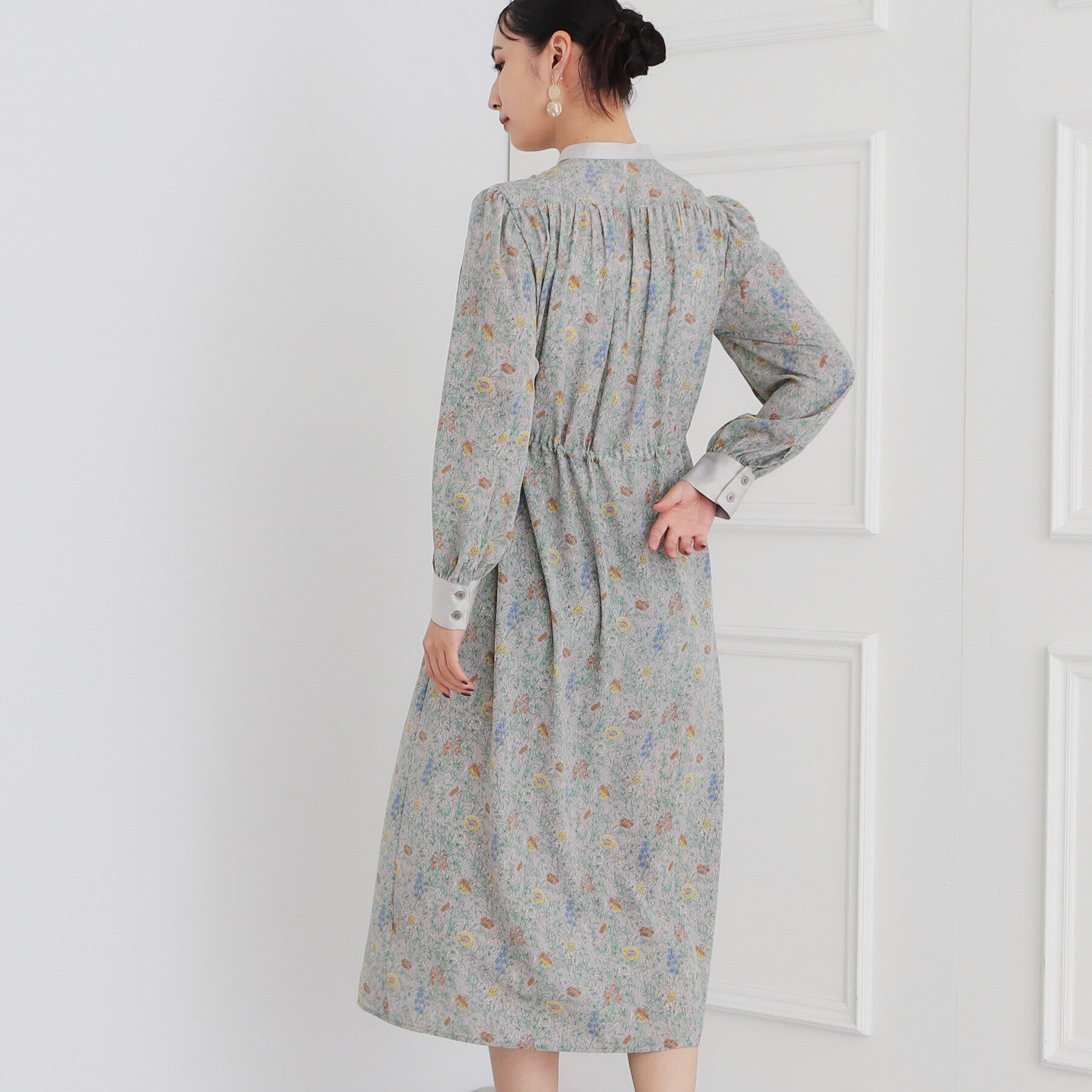 SunaUna「【LIBERTYプリント／S～L】2WAYワンピース」|ワンピース|