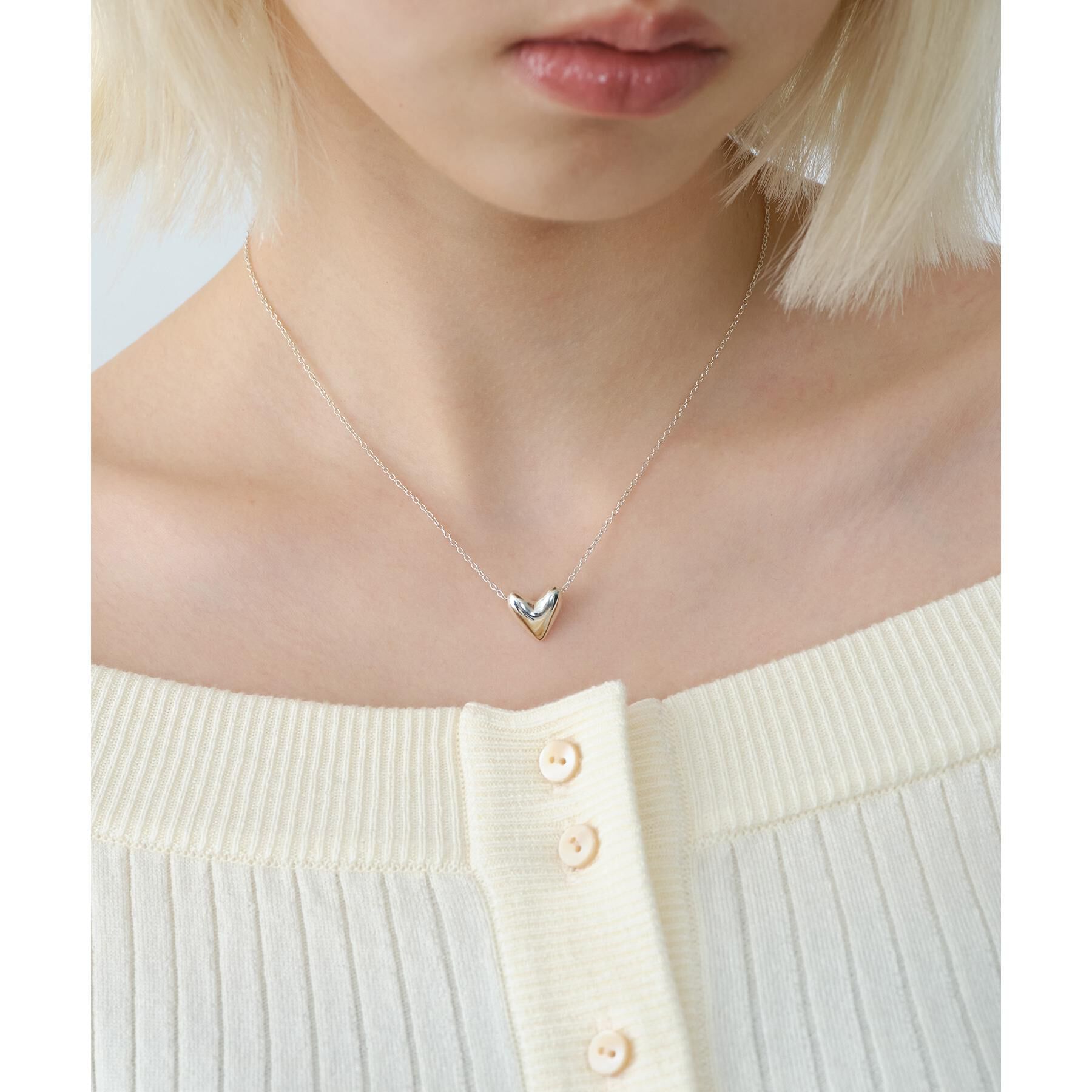 CODE A「Otiumberg．｜Heart Pendant」|ネックレス|シルバー(006)