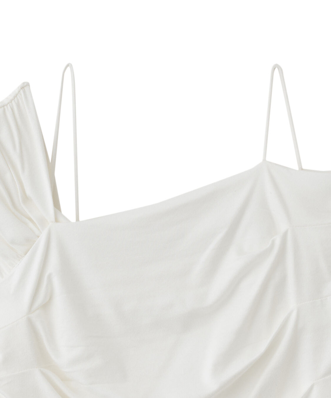 COCO DEAL「アシメギャザーカットソーブラウス」|Tシャツ・カットソー|