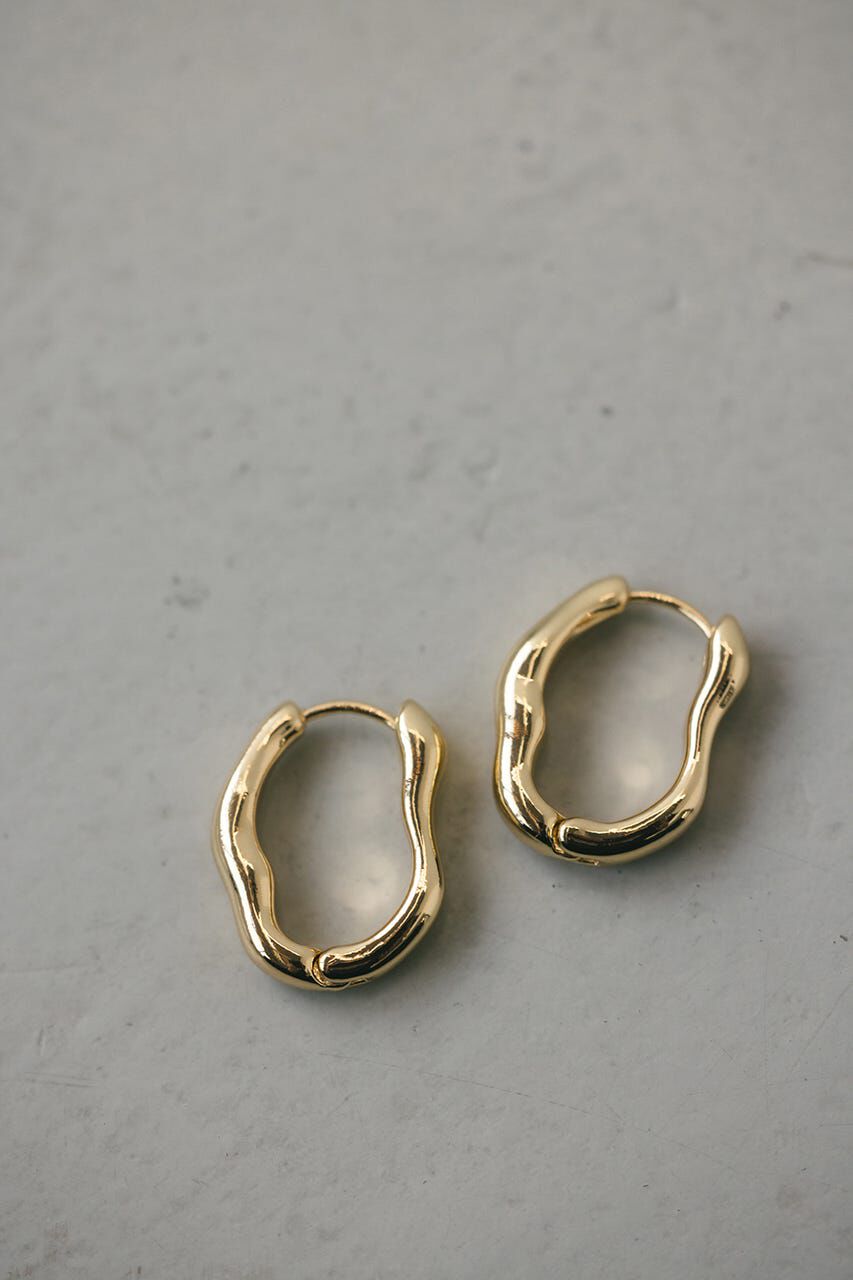 STYLEMIXER「ウェーブラインフープピアス」|ピアス|