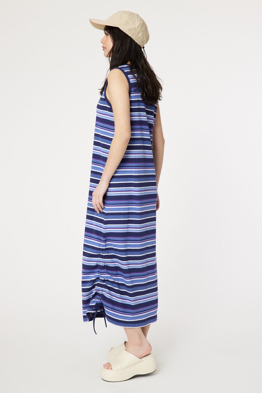 RODEO CROWNS「マルチボーダータンクマキシワンピース」|ワンピース|