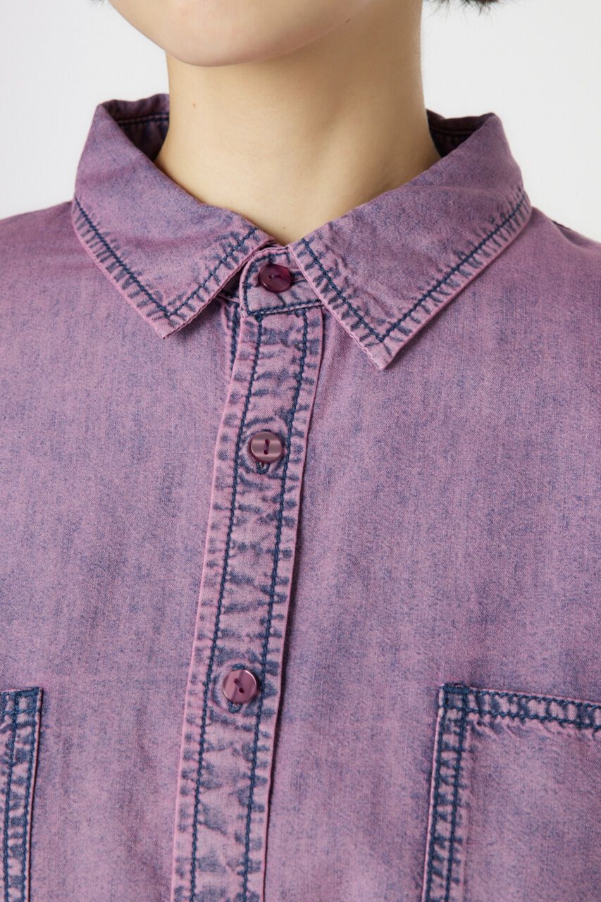 RODEO CROWNS「CHEMICAL WASH シャツ」|シャツ・ブラウス|