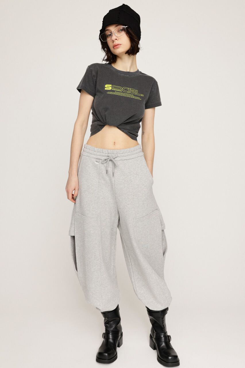 SLY「CREWNECK PRINT Tシャツ」|Tシャツ・カットソー|