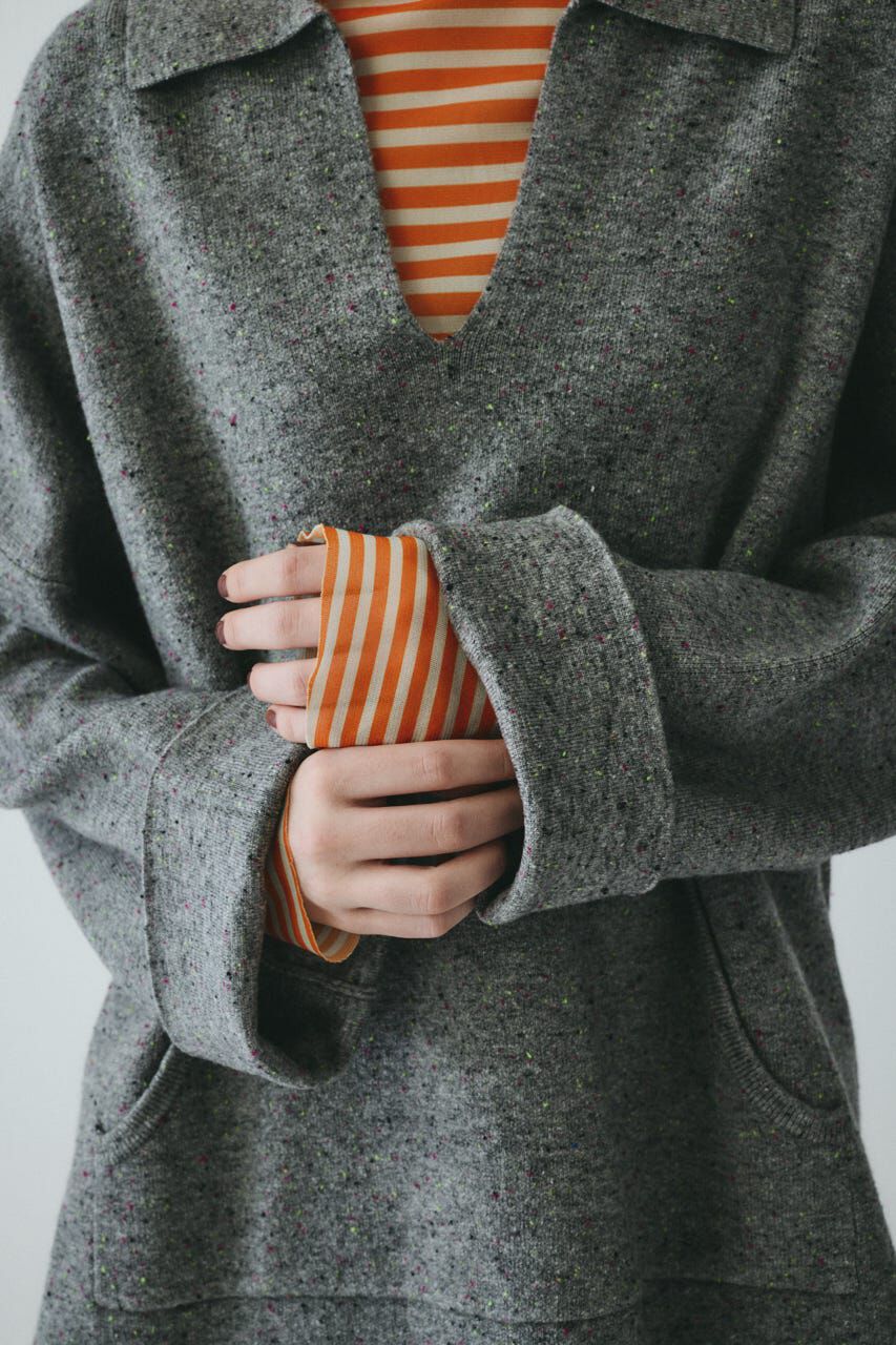 HeRIN.CYE「Nep pullover knit tops」|ニット・セーター|