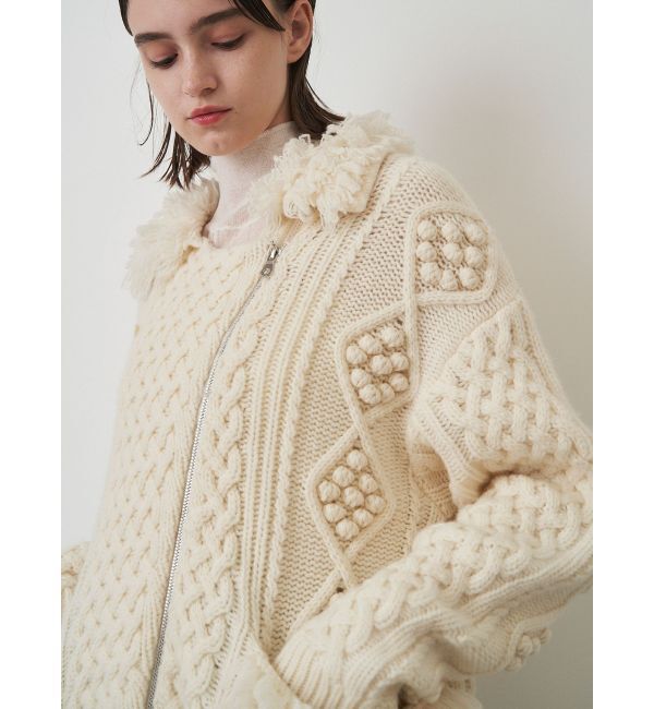 ELENDEEK「CABLE ZIP BZ」|ブルゾン・スタジャン|