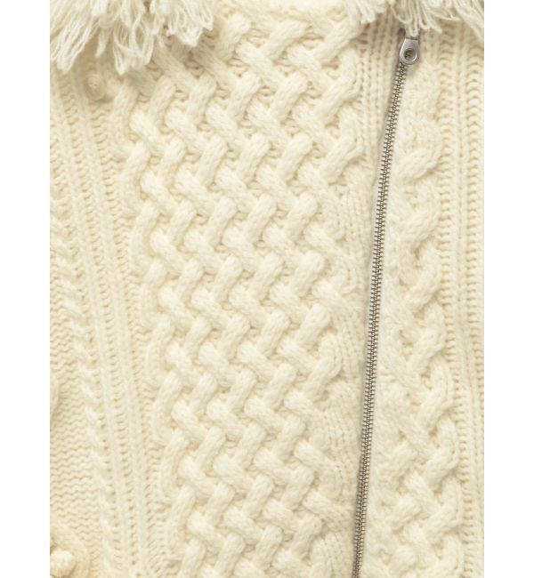 ELENDEEK「CABLE ZIP BZ」|ブルゾン・スタジャン|