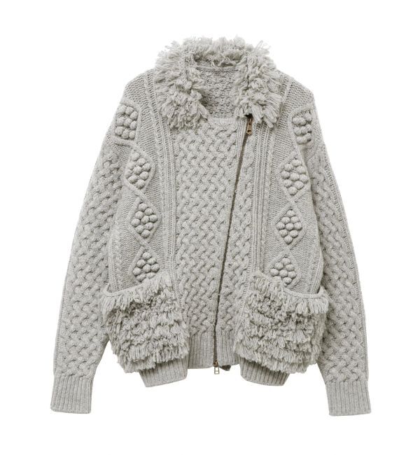 ELENDEEK「CABLE ZIP BZ」|ブルゾン・スタジャン|