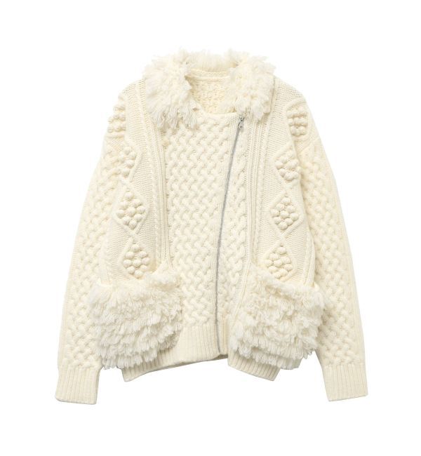 ELENDEEK「CABLE ZIP BZ」|ブルゾン・スタジャン|