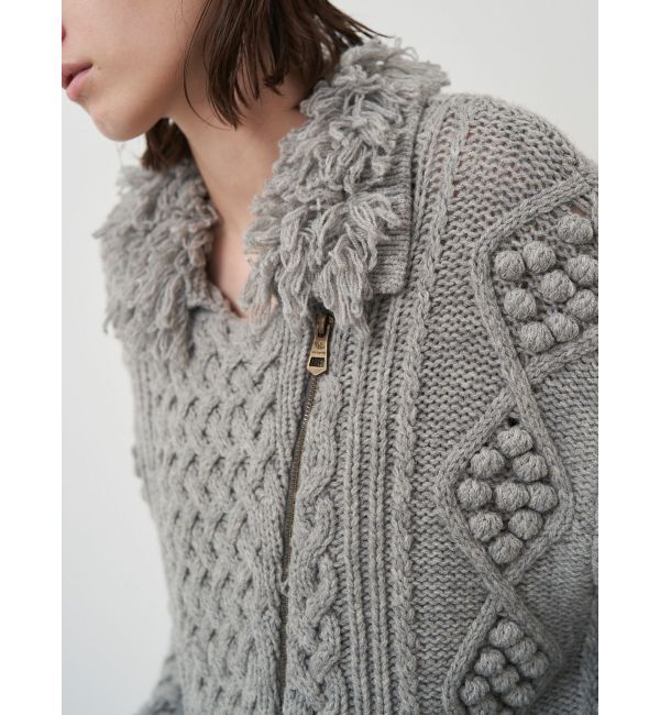 ELENDEEK「CABLE ZIP BZ」|ブルゾン・スタジャン|