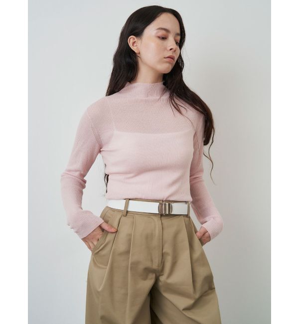 ELENDEEK「WOOL SHEER RIB KT」|ニット・セーター|