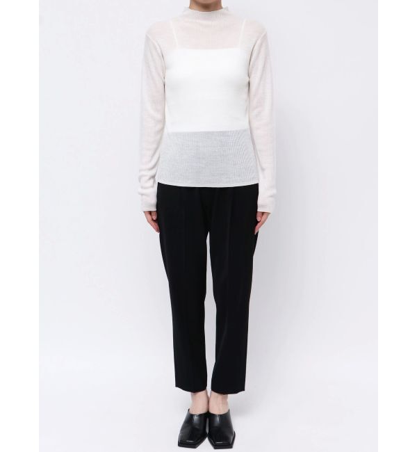 ELENDEEK「WOOL SHEER RIB KT」|ニット・セーター|