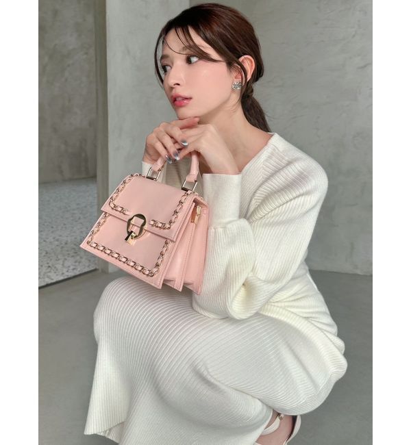 RESEXXY「カシュクールニットタイトワンピース」|ワンピース|