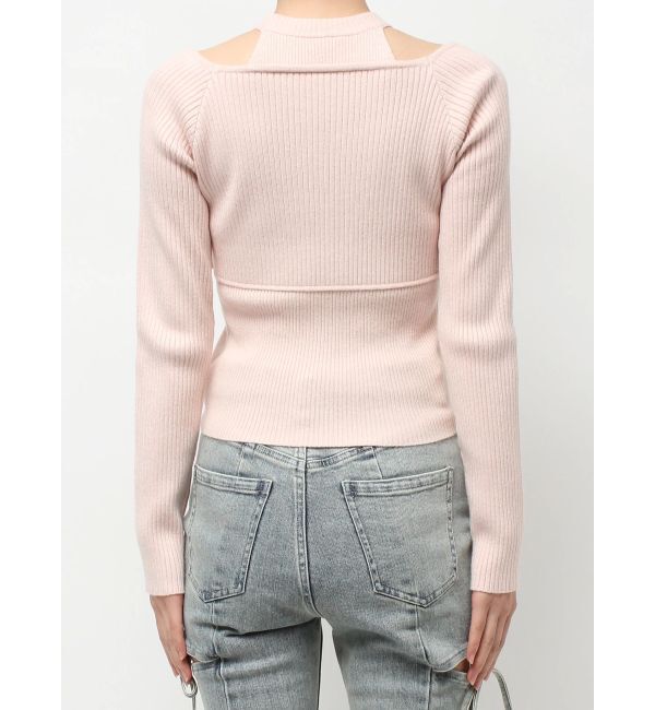 RESEXXY「レイヤードニットトップス」|ニット・セーター|