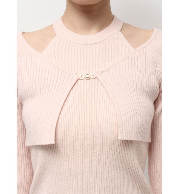 RESEXXY「レイヤードニットトップス」|ニット・セーター|