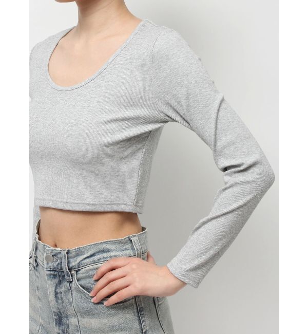 RESEXXY「UネックロングTシャツ」|Tシャツ・カットソー|