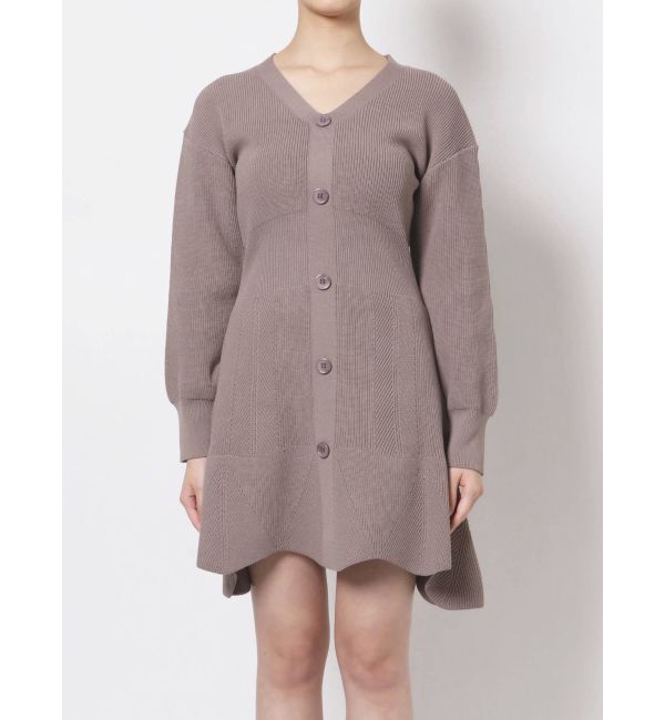 dazzlin「マーメイドニットVネックワンピース」|ワンピース|