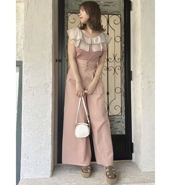 dazzlin「カットアウトウエッジサンダル」|サンダル|