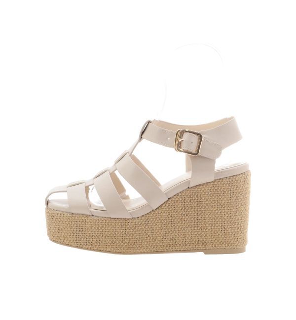 dazzlin「カットアウトウエッジサンダル」|サンダル|