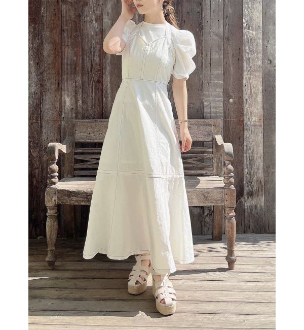 dazzlin「カットアウトウエッジサンダル」|サンダル|