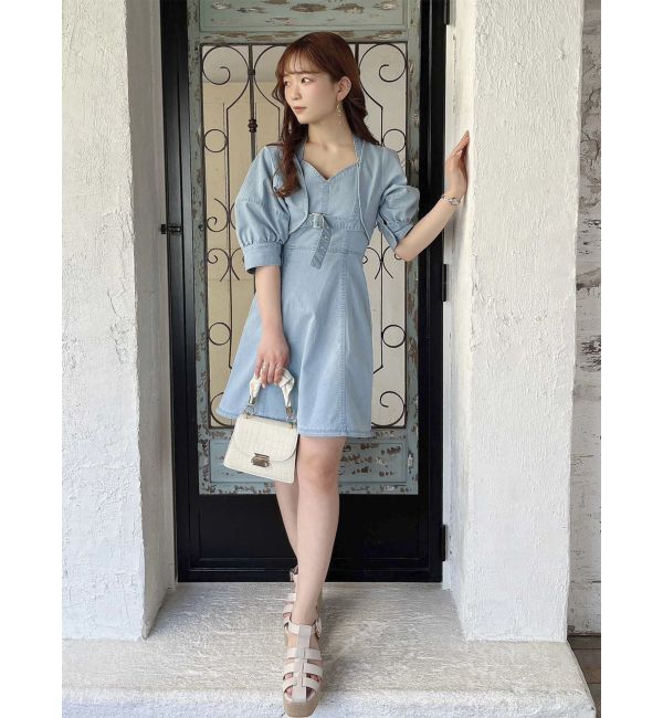 dazzlin「カットアウトウエッジサンダル」|サンダル|