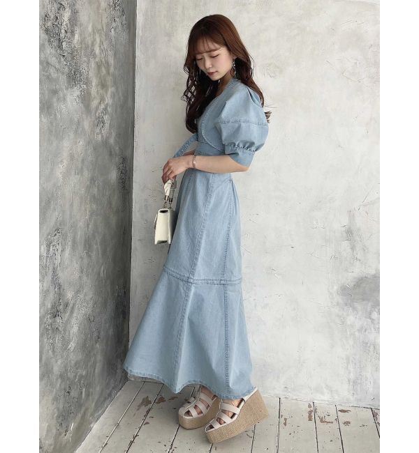 dazzlin「カットアウトウエッジサンダル」|サンダル|