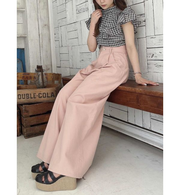 dazzlin「カットアウトウエッジサンダル」|サンダル|