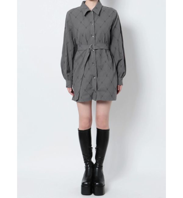 EMODA「2WAYベルトシャツワンピース」|ワンピース|