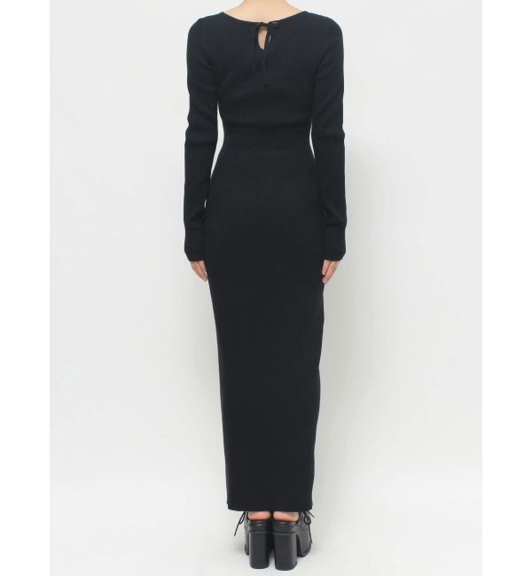 EMODA「カシュクールリブスリットワンピース」|ワンピース|