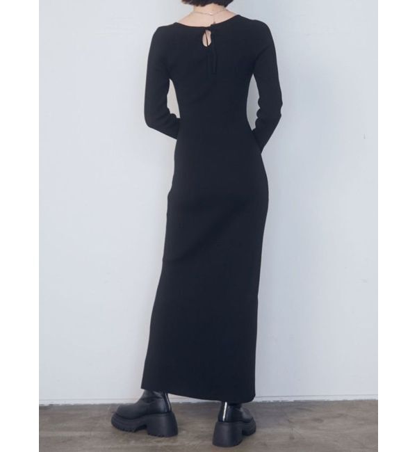 EMODA「カシュクールリブスリットワンピース」|ワンピース|