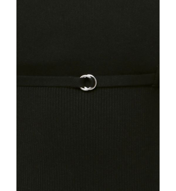 EMODA「ベルトマークリブスリットワンピース」|ワンピース|